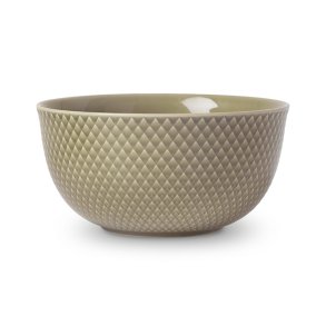Lyngby Porceln Rhombe Earth Skl 17,5 cm Clay