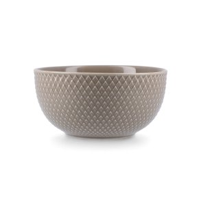 Lyngby Porcel�n Rhombe Earth Sk�l �13 cm Clay