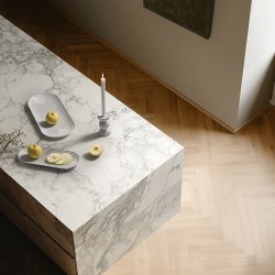 Lyngby Porcel�n Tura Ovalt Serveringsfad Hvid 48x20 cm