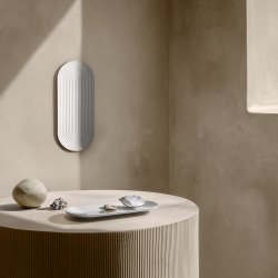 Lyngby Porcel�n Tura Ovalt Serveringsfad Hvid 48x20 cm