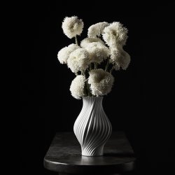 Lyngby Porceln Twist Vase H25 cm