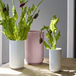 Lyngby Porceln Vase Rosa H25 cm