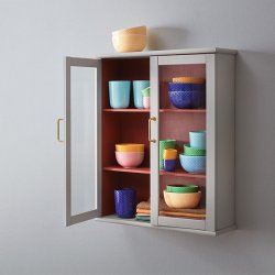 Lyngby Porceln - Rhombe Color Krus - Mrkebl