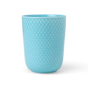 Lyngby Porceln - Rhombe Color Krus - Turkis