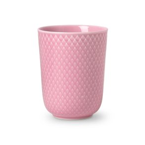 Lyngby Porceln - Rhombe Color Krus - Rosa