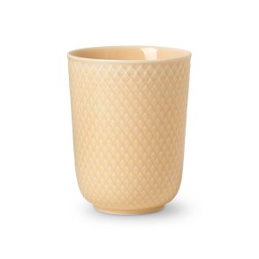 Lyngby Porceln - Rhombe Color Krus - Sand