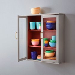 Lyngby Porceln - Rhombe Color Skl 13 cm - Mrkebl