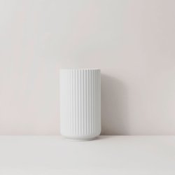 Lyngby Porceln Vase - Hvid - 12 cm