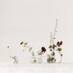 Lyngby Porceln Glas Vase - Klar - 12 cm