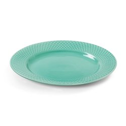 Lyngby Porceln - Rhombe Color Frokosttallerken 21 cm - Aqua
