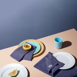 Lyngby Porceln - Rhombe Color Frokosttallerken 21 cm - Aqua