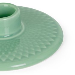 Lyngby Porcel�n - Rhombe Color Kronelysestage - Gr�n