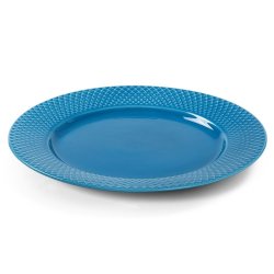 Lyngby Porceln - Rhombe Color Middagstallerken 27 cm - Bl
