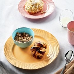 Lyngby Porceln - Rhombe Color Middagstallerken 27 cm - Sand