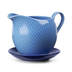 Lyngby Porceln - Rhombe Color Saucekande - Bl