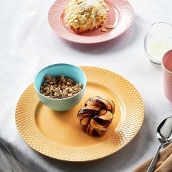 Lyngby Porceln - Rhombe Color Skl 11 cm - Turkis