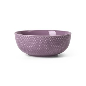 Lyngby Porceln - Rhombe Color Skl - 15,5 cm - Lilla