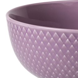 Lyngby Porceln - Rhombe Color Skl - 15,5 cm - Lilla