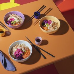 Lyngby Porceln - Rhombe Color Skl - 15,5 cm - Lilla