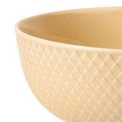 Lyngby Porceln - Rhombe Color Skl - 15,5 cm - Sand