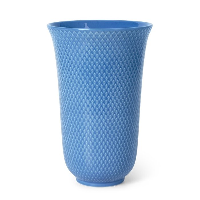 Lyngby Porceln - Rhombe Color Vase H20 cm - Bl