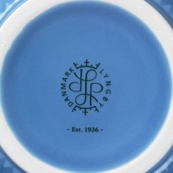 Lyngby Porceln - Rhombe Color Vase H20 cm - Bl