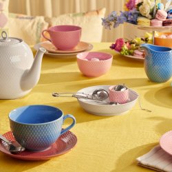 Lyngby Porceln - Rhombe Desserttallerken - 16 cm