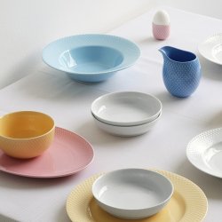 Lyngby Porceln - Rhombe Desserttallerken - 16 cm