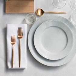 Lyngby Porceln Rhombe - Middagstallerken - 27,5 cm