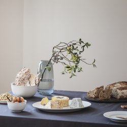 Lyngby Porceln - Rhombe Ovalt Serveringsfad - 35x26,5 cm