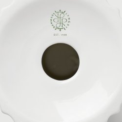 Lyngby Porceln - Tura Kronelysestage - Hvid