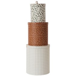 OYOY Mini Kasser - Mix - St m. 3 stk.