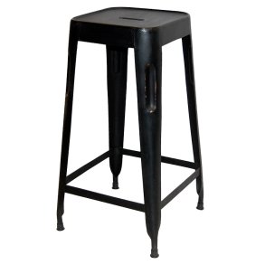 Trademark Living Copenhagen Barstol H:77 cm - Antiksort