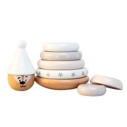 Magni Magnetisk Stabletrn Bjrn Hvid