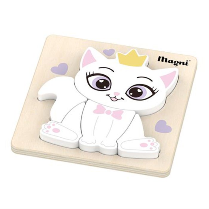 Magni Prinsesse Kat Puslespil i Tr