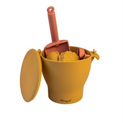 Magni Strandst i Silikone 12 Dele - Honning Gul