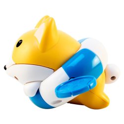 Magni Trk-Op Hamster m/ Redningskrans &amp; Snortrk - Bl