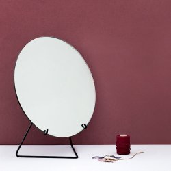 Moebe Bordspejl - Lille - Sort