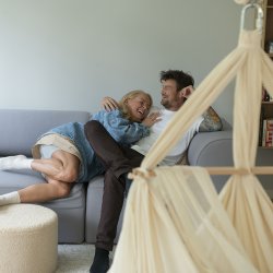 Membantu Premium Tvillingeslyngevugge Natur