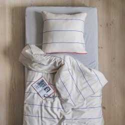 Mette Ditmer Sengetj ALIGN Cobalt/Sand 140x200 cm