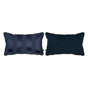 Mette Ditmer ATELIER Pude - 30x50 cm - Satin Midnight/Dark Blue