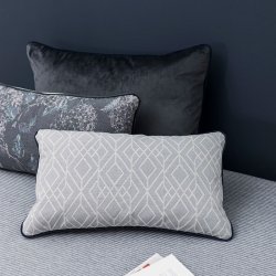 Mette Ditmer ATELIER Pude - 30x50 cm - Tapestry Grey/Grey