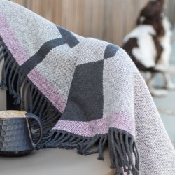 Mette Ditmer Bauhaus Plaid - Latte