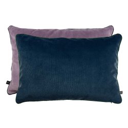 Mette Ditmer - Block Pude - 40x60 cm - Dust Blue/Lilac