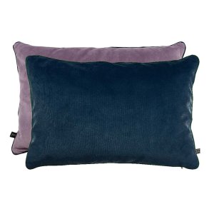 Mette Ditmer - Block Pude - 40x60 cm - Dust Blue/Lilac