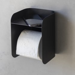 Mette Ditmer Carry Toiletrulleholder - Sort