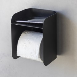 Mette Ditmer Carry Toiletrulleholder - Sort