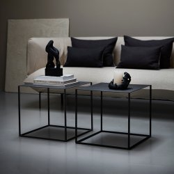 Mette Ditmer CUBIC Sidebord Sort Jern
