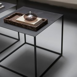 Mette Ditmer CUBIC Sidebord Sort Jern