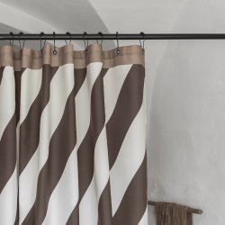 Mette Ditmer DIAGONAL Badeforhng Chocolate